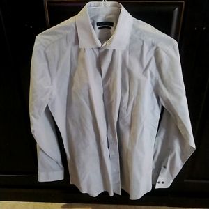 Marc Anthony Slim Fit dress shirt 15 ½ 34/35 white/gray